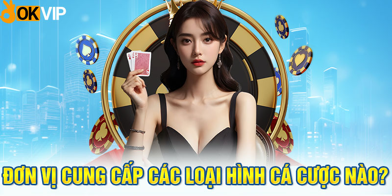 Đơn vị cung cấp các loại hình cá cược nào?